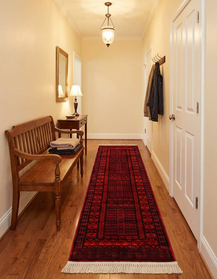 Detail image of 2' x 8' Bokhara Runner Rug