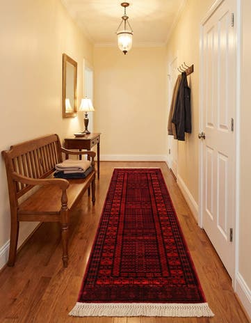 2' x 8' Bokhara Runner Rug
