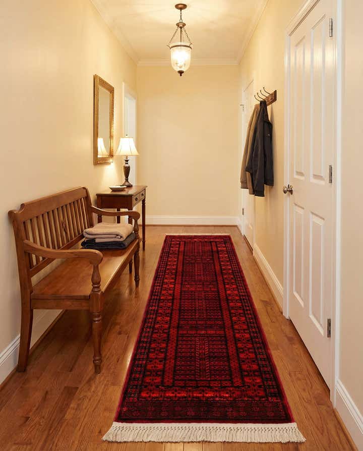 2' x 8' Bokhara Runner Rug