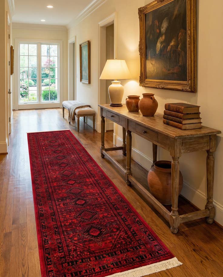 Detail image of 3' 3 x 16' 5 Bokhara Runner Rug