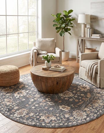 7' 10 x 7' 10 Oregon Round Rug