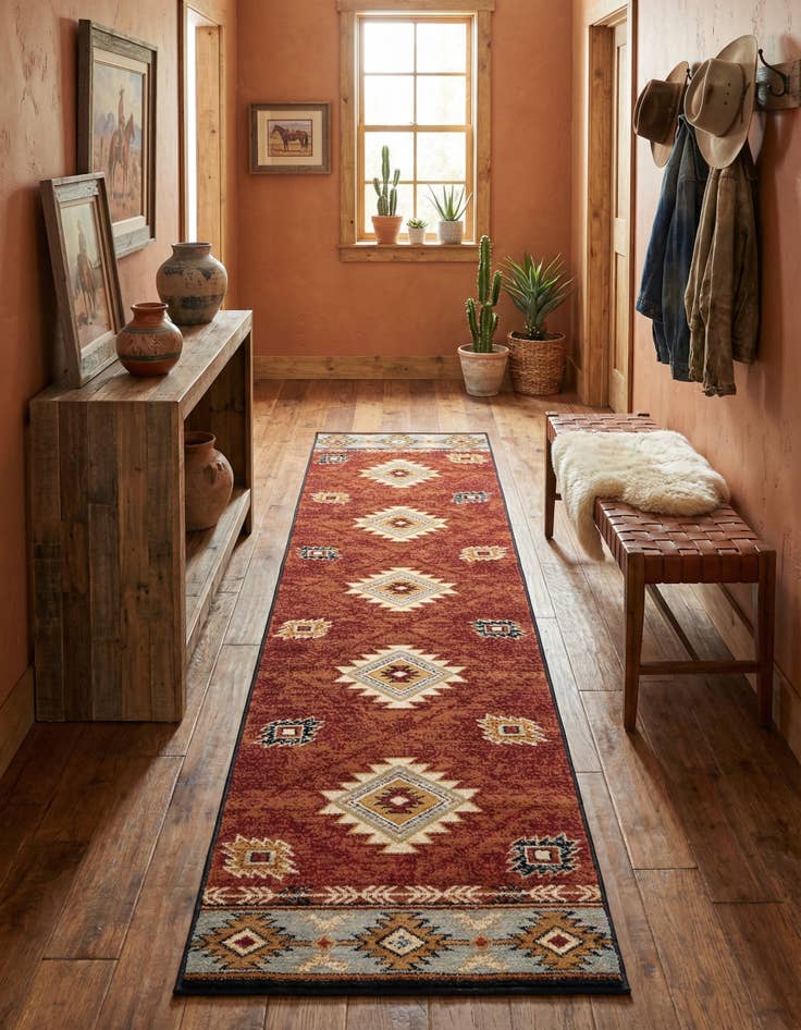 Detail image of 2' x 9' 10 Pioneer Runner Rug