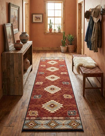 2' x 9' 10 Pioneer Runner Rug