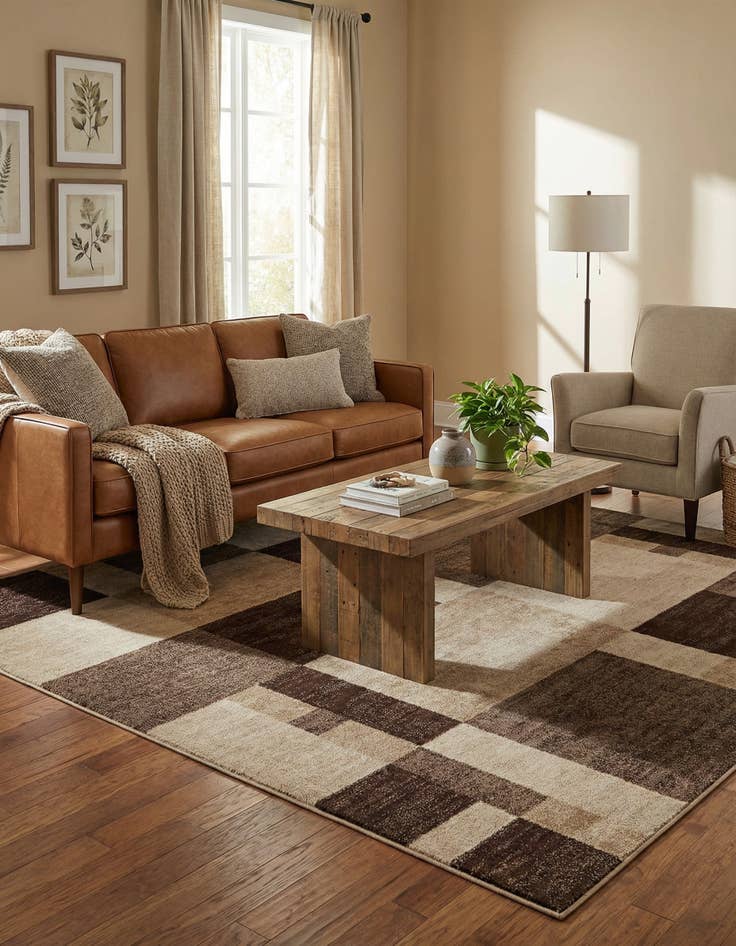 Detail image of 6' 1 x 9' Harvest Rug