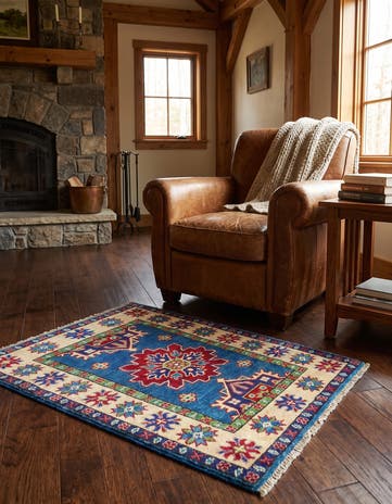 2' 1 x 2' 8 Hand Knotted Kazak Rug