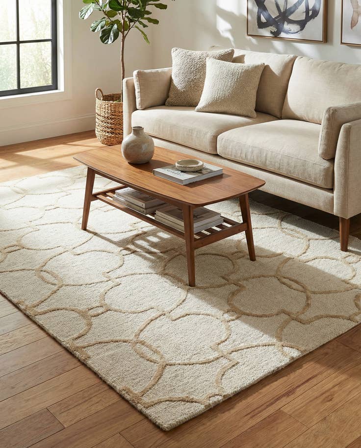 Detail image of 4' 1 x 6' Luna Rug