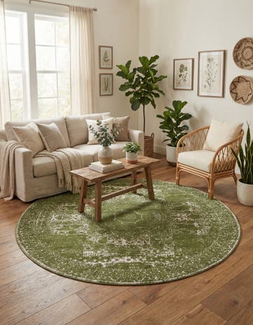 7' 10 x 7' 10 Dover Round Rug