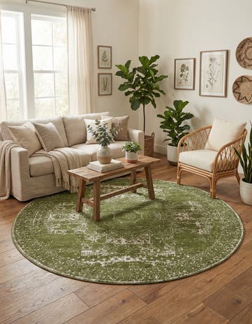 7' 10 x 7' 10 Dover Round Rug
