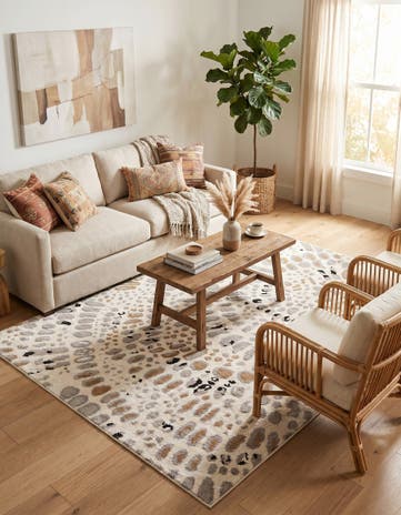 7' 10 x 10' Sepia Rug