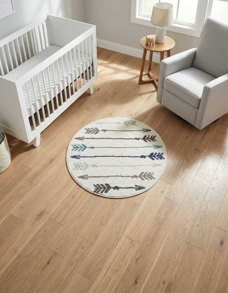 Detail image of 3' x 3' Harvest Round Rug