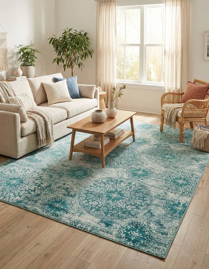 Detail image of 7' 10 x 10' Monte Carlo Rug