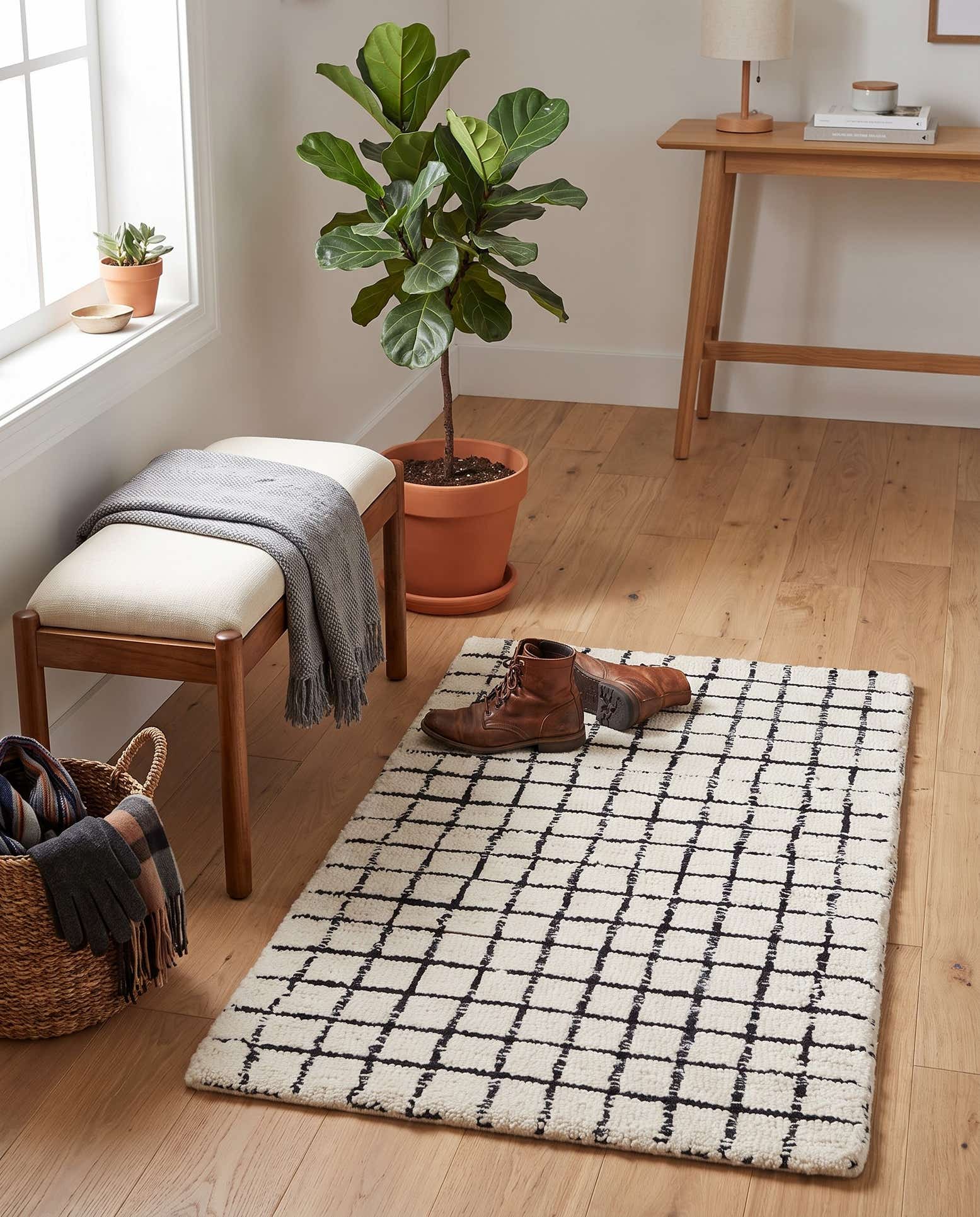 2' x 3' 1 Heritage Line Wool Rug