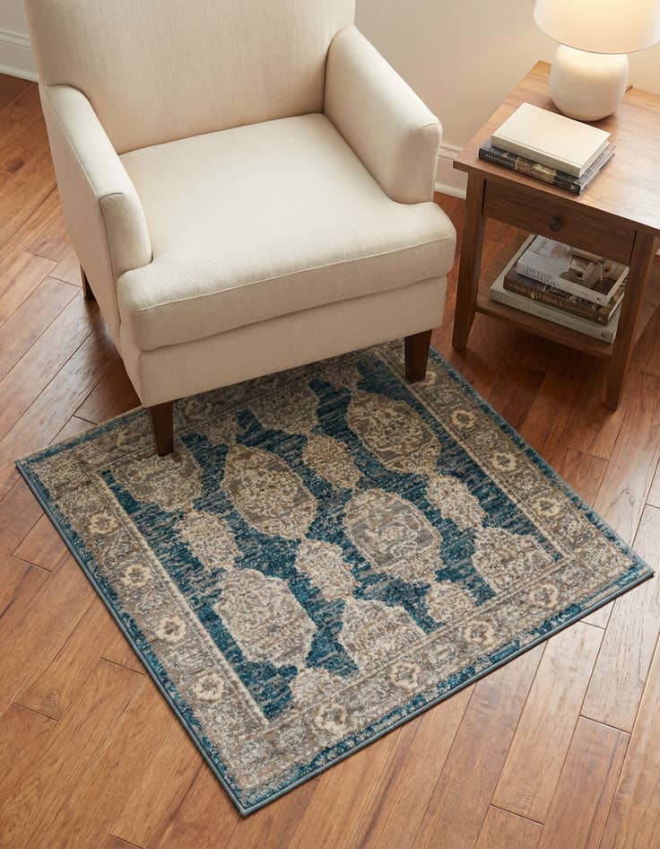 Detail image of 3' 3 x 3' 3 Lola Square Rug