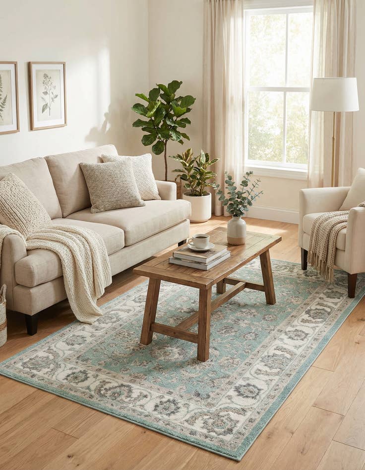 Detail image of 5' x 8' Aurelia Rug