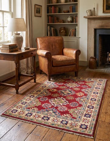 2' 8 x 4' 2 Hand Knotted Kazak Rug