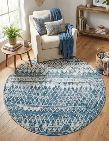 6' x 6' Leipzig Round Rug