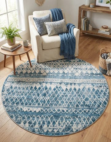 6' x 6' Leipzig Round Rug