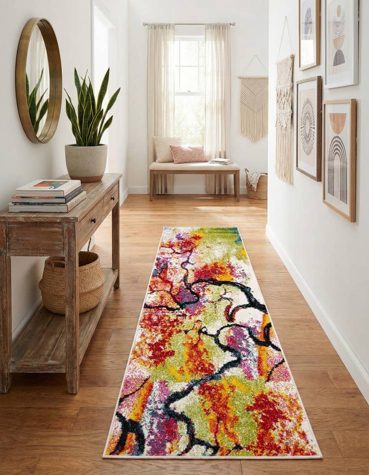 Detail image of 2' x 6' Tuscany Runner Rug