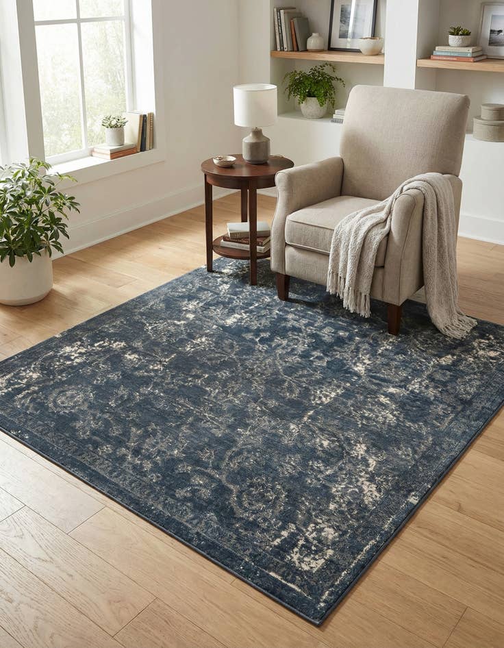 Detail image of 5' 3 x 5' 3 Oregon Square Rug