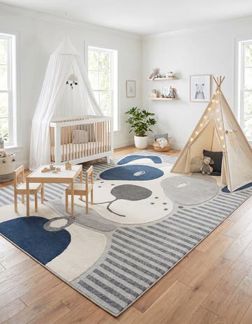 9' x 12' Whimsy Kids Rug