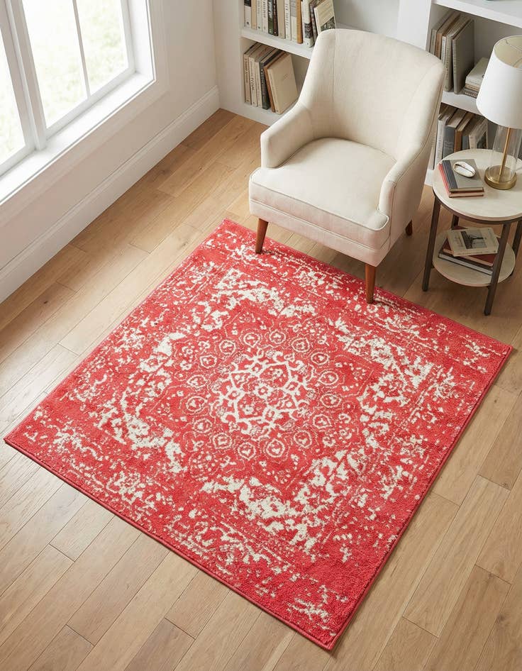 Detail image of 4' x 4' Arlington Square Rug