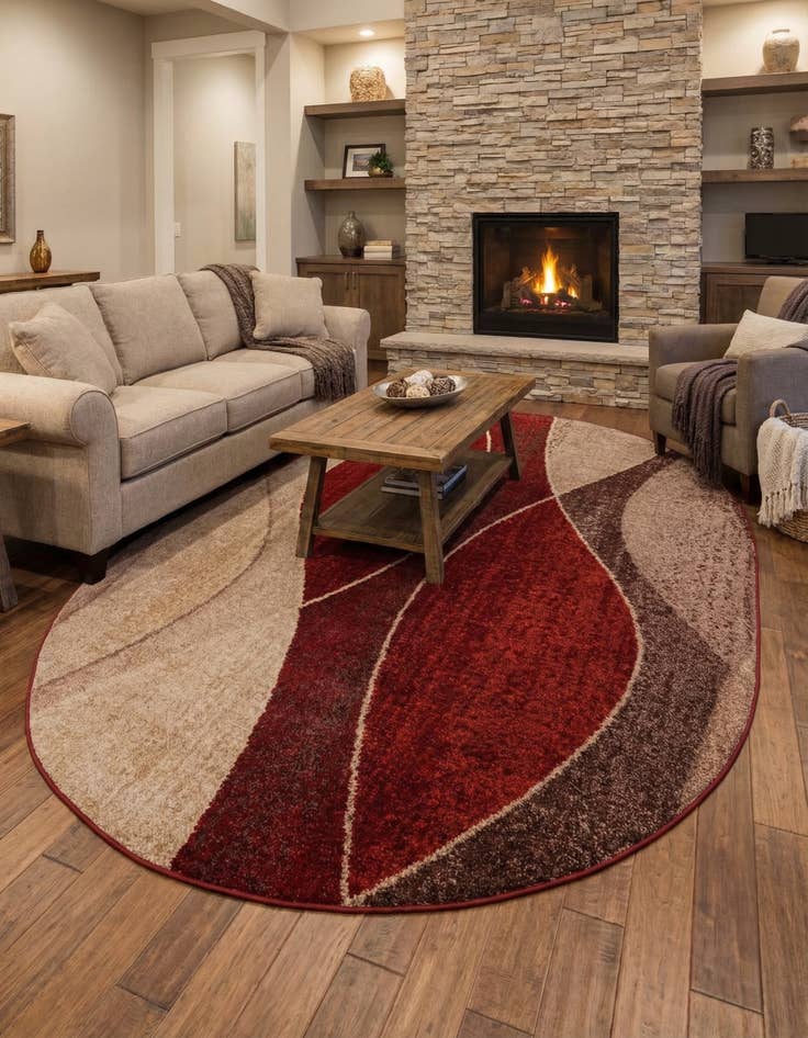 Detail image of 7' 10 x 10' Harvest Oval Rug