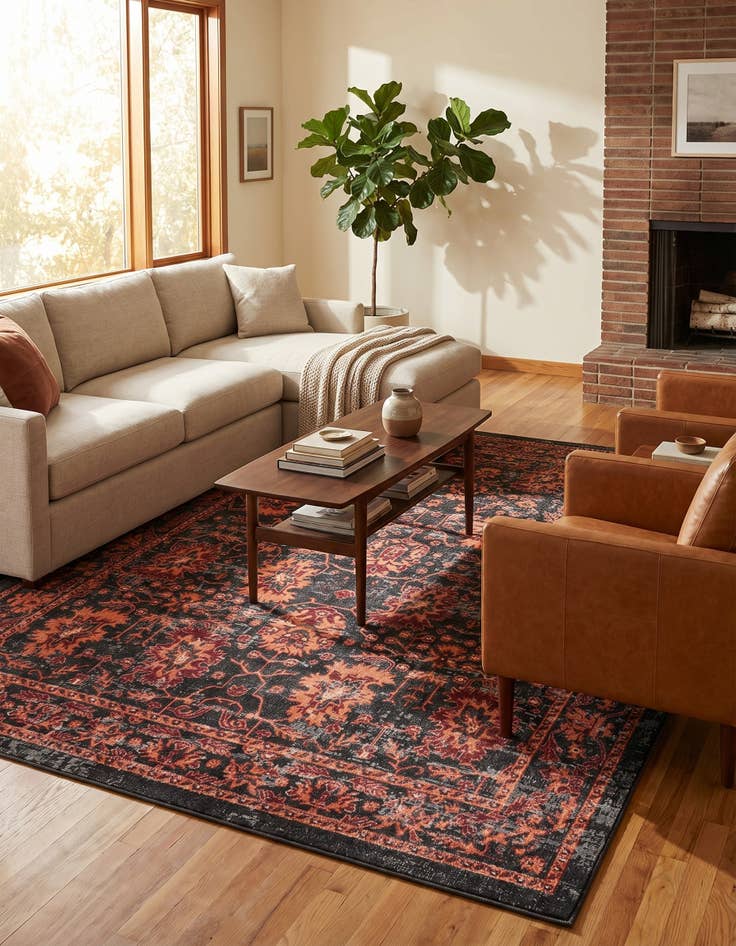 Detail image of 7' 10 x 10' Lucerne Rug