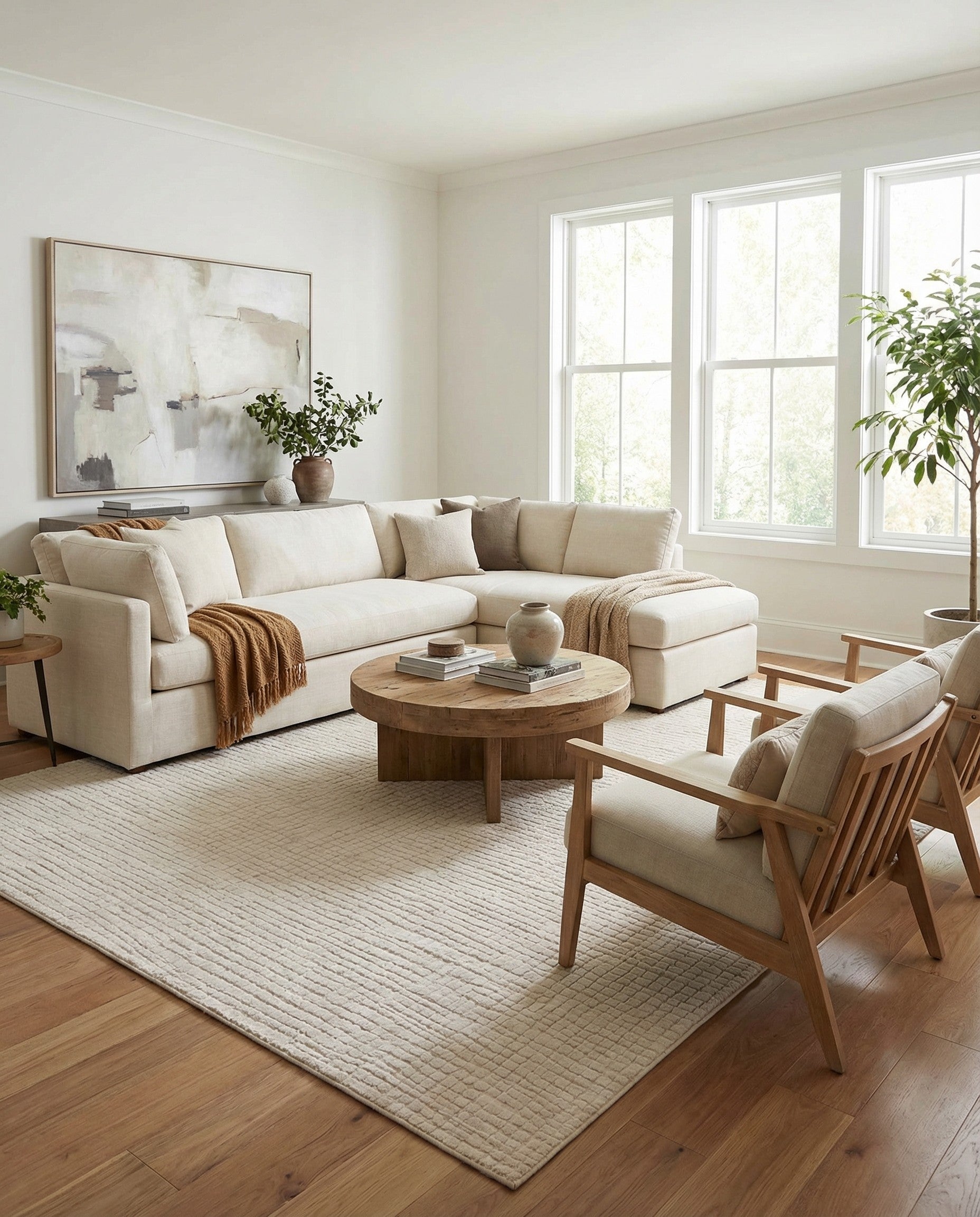 Primary image 9' x 12' Textura Designer Rug