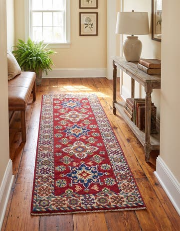 2' x 5' 10 Hand Knotted Kazak Runner Rug