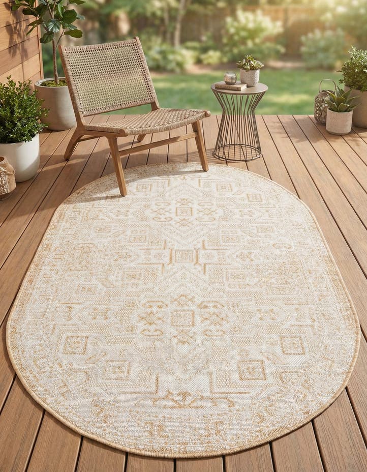 3' x 5' 3 Easy-Clean Aztec Indoor / Outdoor ...