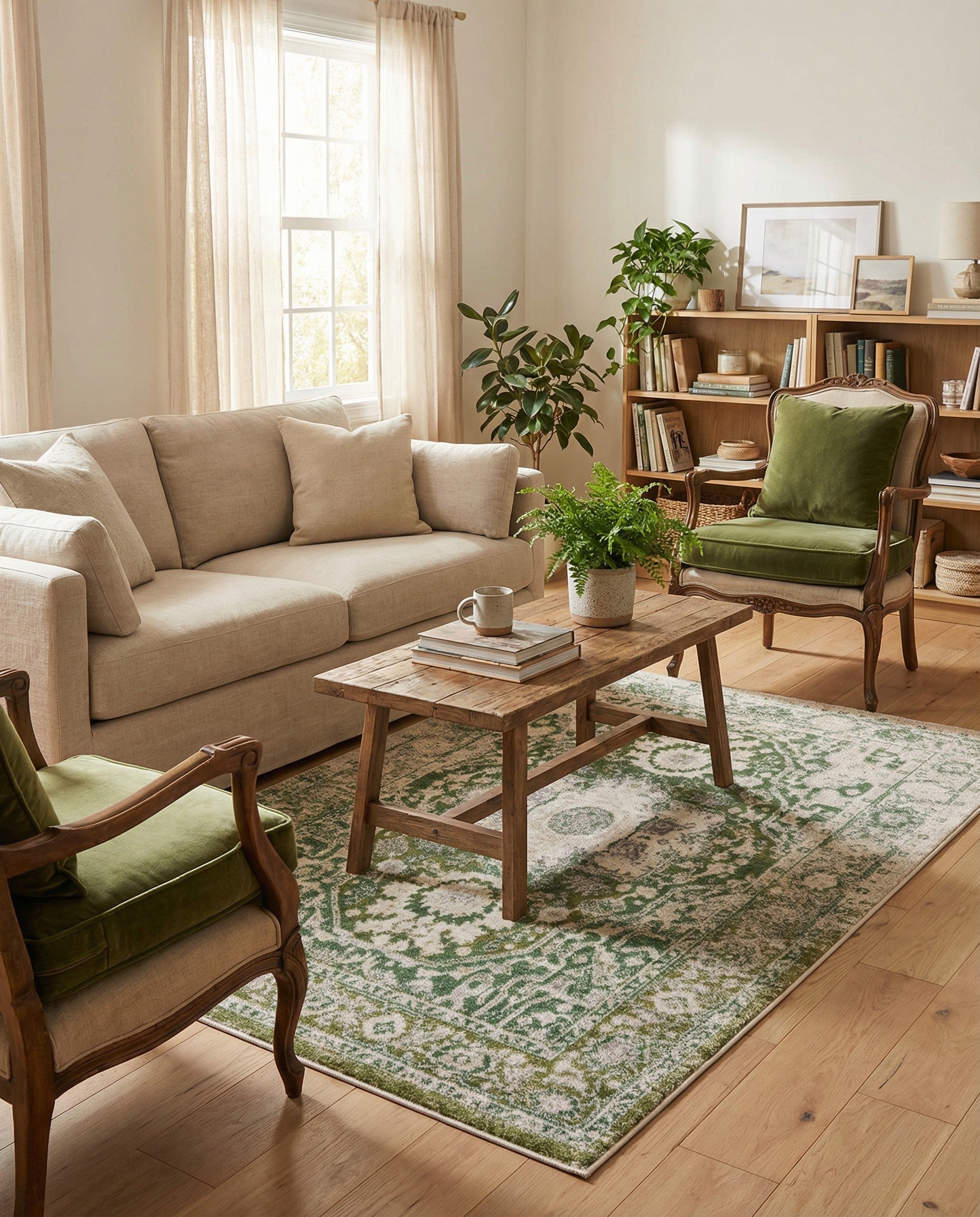 Primary image 4' x 6' Madeline Vintage Rug