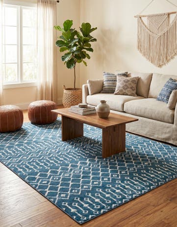 7' 10 x 10' Kasbah Trellis Rug