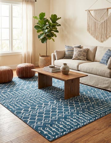 7' 10 x 10' Kasbah Trellis Rug