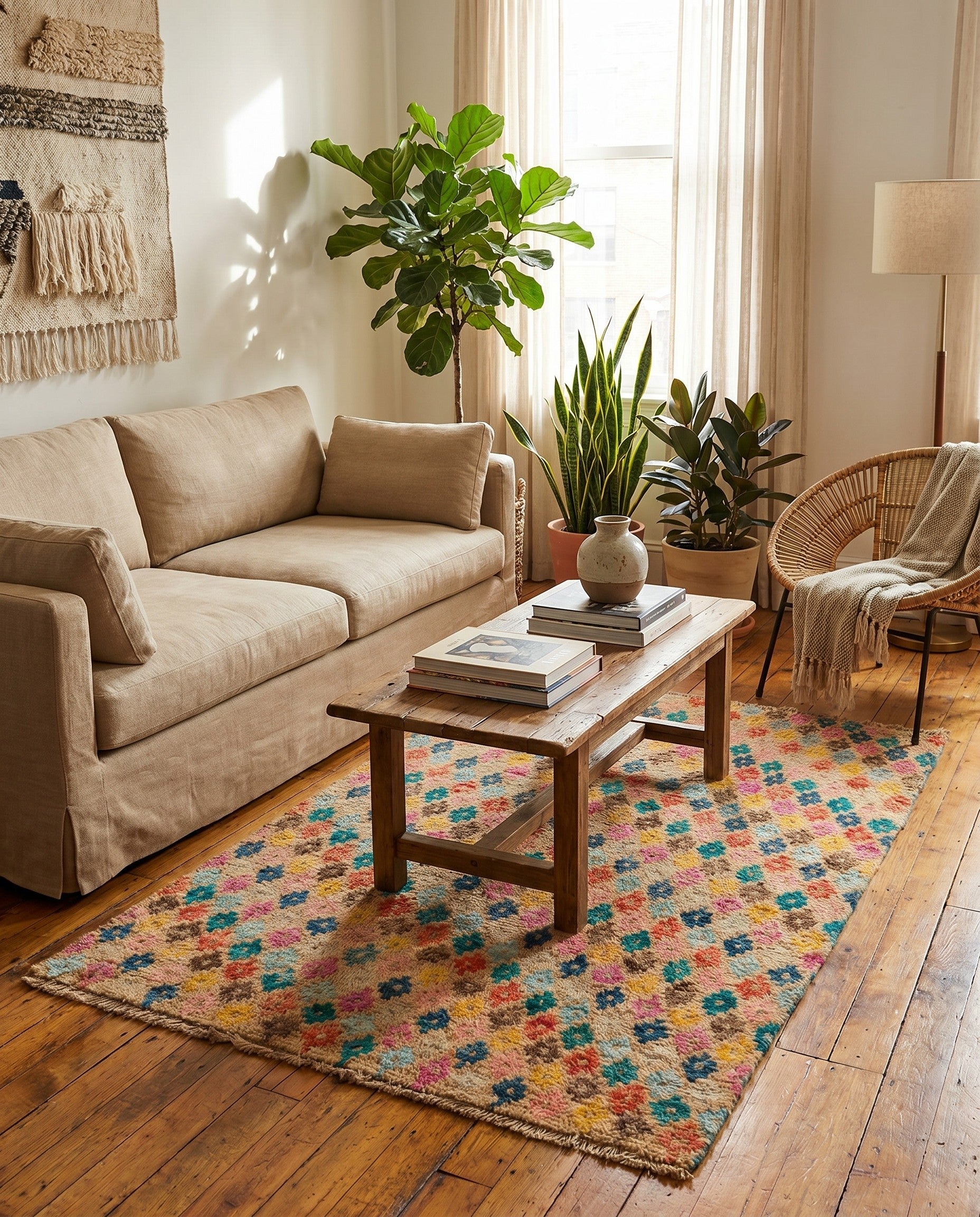 3' 1 x 5' Hand Knotted Balouch Wool Rug