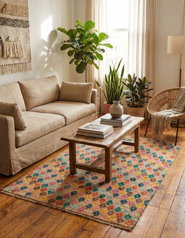 3' 1 x 5' Hand Knotted Balouch Wool Rug