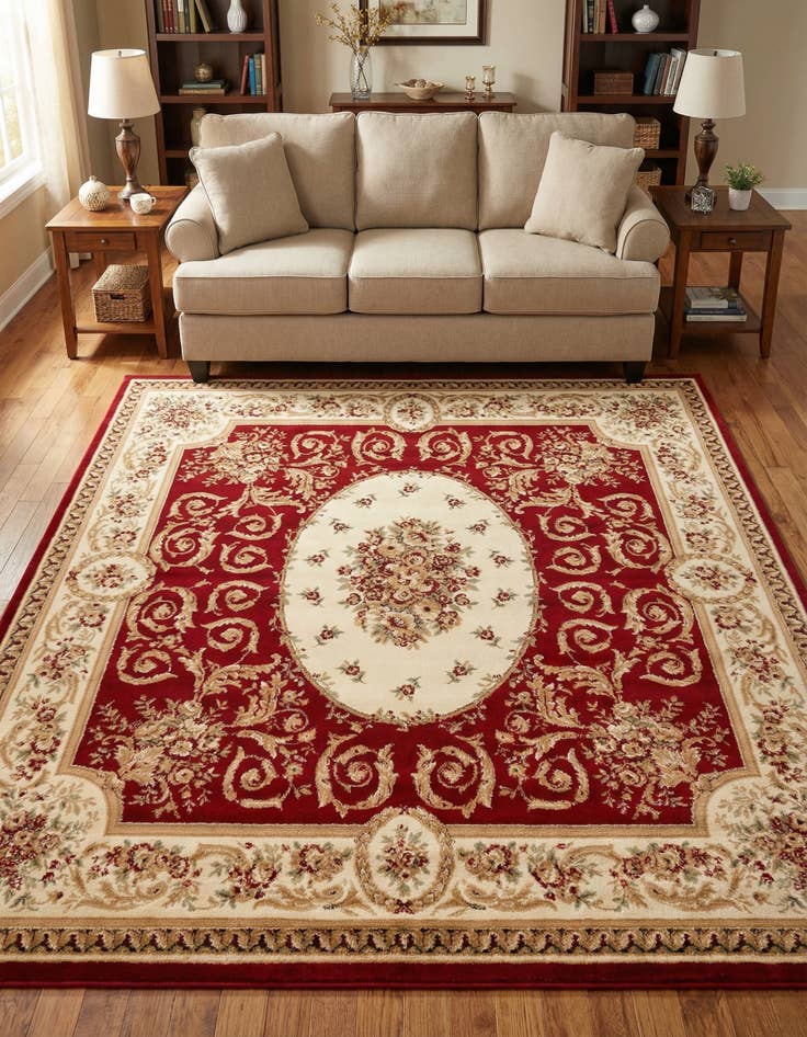 Detail image of 7' 10 x 7' 10 Chateau Square Rug