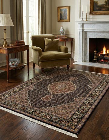 3' 6 x 5' Tabriz Mahi Rug