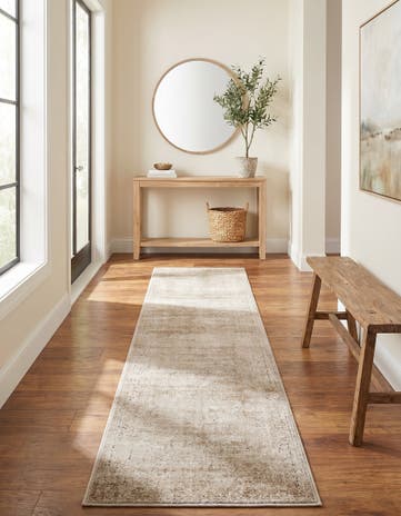 Beige Eliza Runner Rug