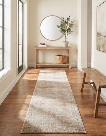 Beige Eliza Runner Rug