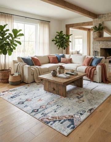 10' x 14' Kamala Washable Rug