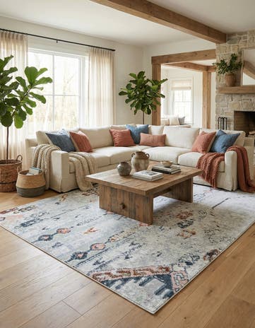 10' x 14' Kamala Washable Rug