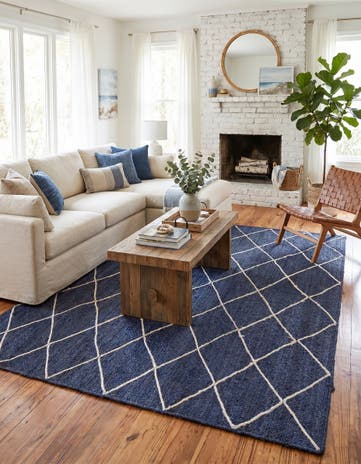 8' x 10' Handmade Braided Jute Rug