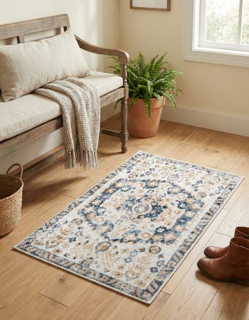 Cream Oxford Rug