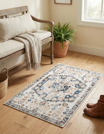 Cream Oxford Rug