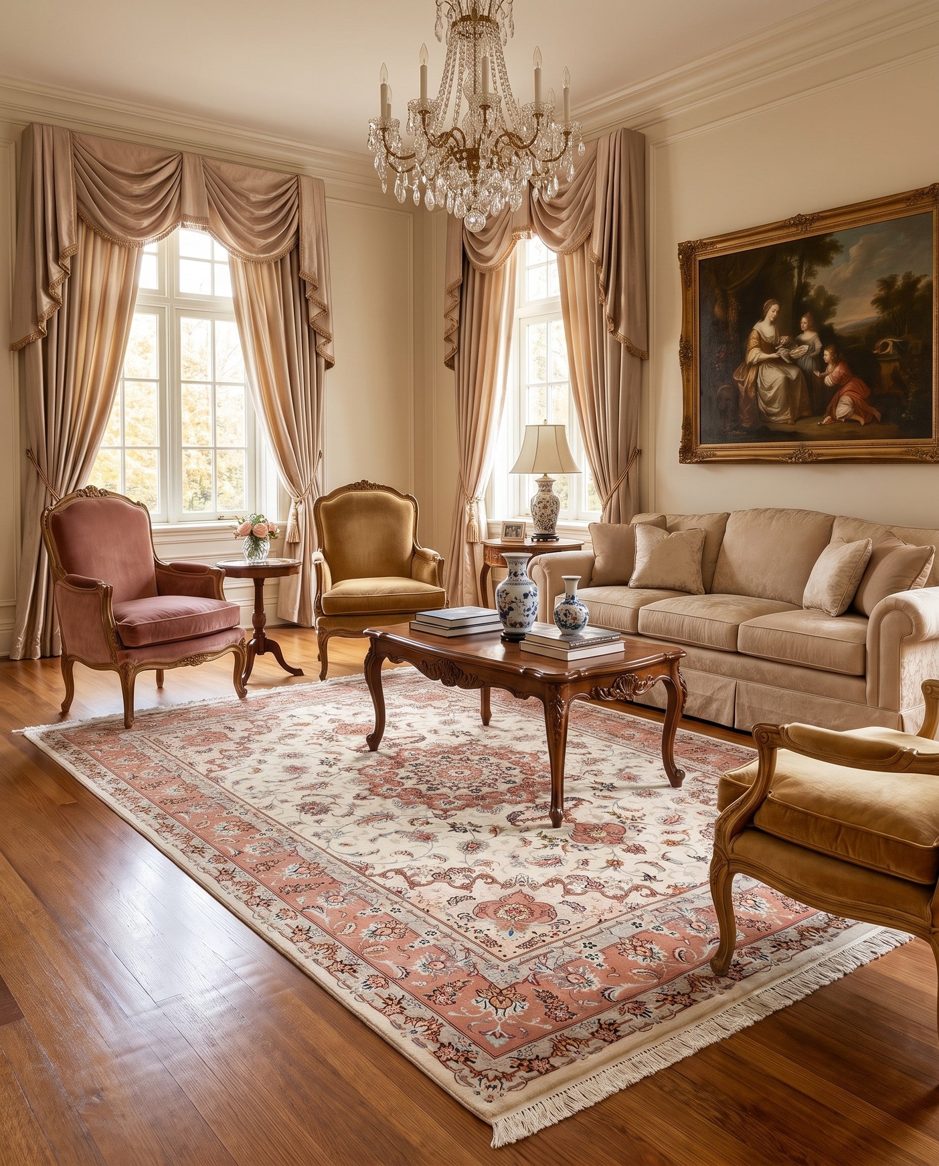 5' 1 x 7' 3 Tabriz Rug