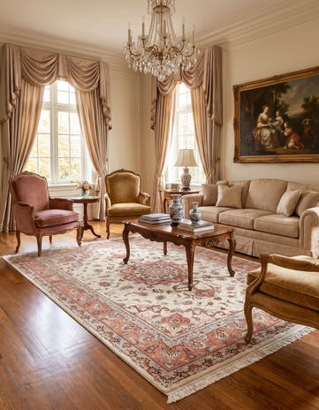 5' 1 x 7' 3 Tabriz Rug