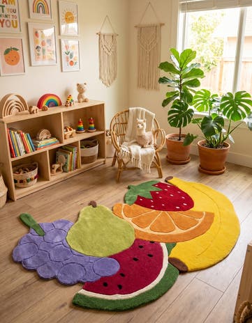 Happy Rugs Fruit Salad Wool
