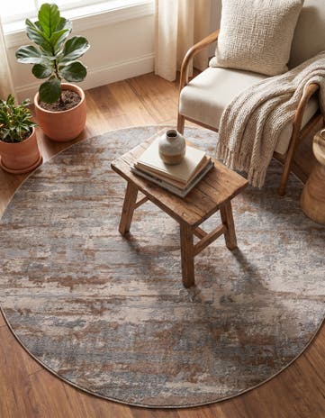 5' x 5' Caspian Round Rug