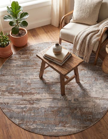 5' x 5' Caspian Round Rug