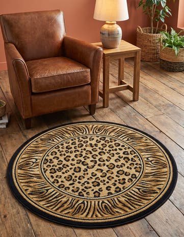 3' 1 x 3' 1 Savannah Round Rug